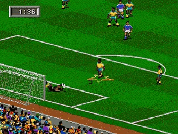 FIFA Soccer 95 (Korea) (En,Fr,De,Es) screen shot game playing